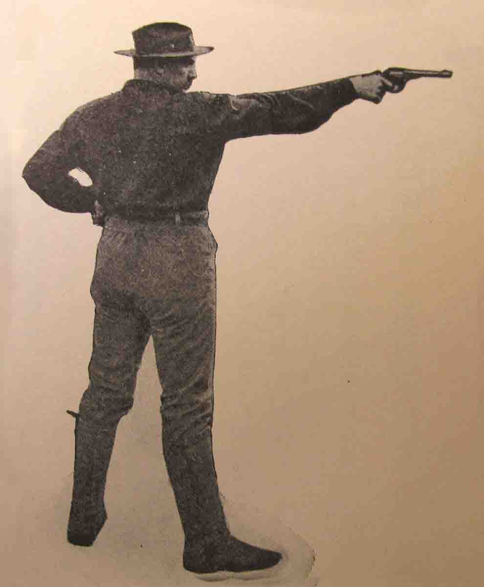 Thomas Anderton of Boston had a national reputation with the .44-caliber revolver and a long string of tournament wins.